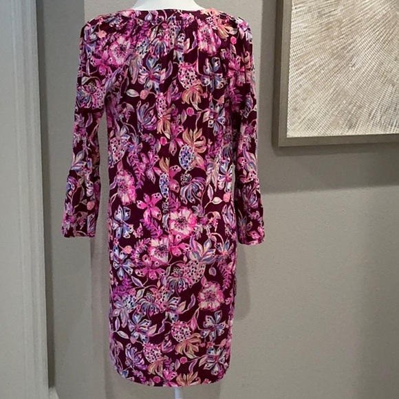 Lilly Pulitzer cotton 3/4 sleeve mini dress - Picture 6 of 7